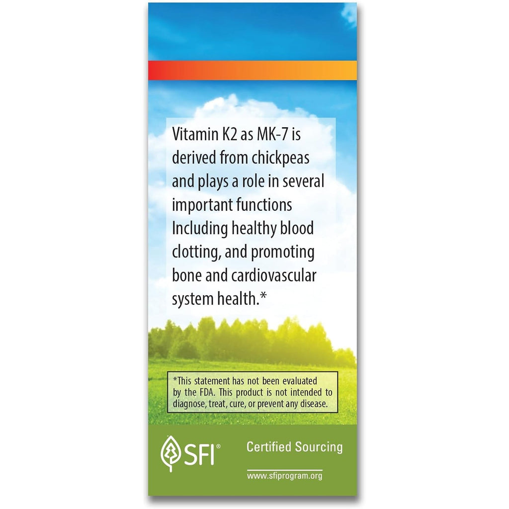 Carlson - Super Daily K2, 45 Mcg Liquid Vitamin K, Bone Health, K2 Vitamin, Vitamin K Supplement, Vitamin K-2 MK7, Unflavored, 360 Drops (10.16 Ml)