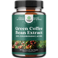 Green Coffee Bean Extract for Metabolism Support - Green Coffee Beans Chlorogenic Acid Supplement for Body Weight Maintenance & Diet Support - Herbal Capsules for Energy and Immune Help - 60 Count