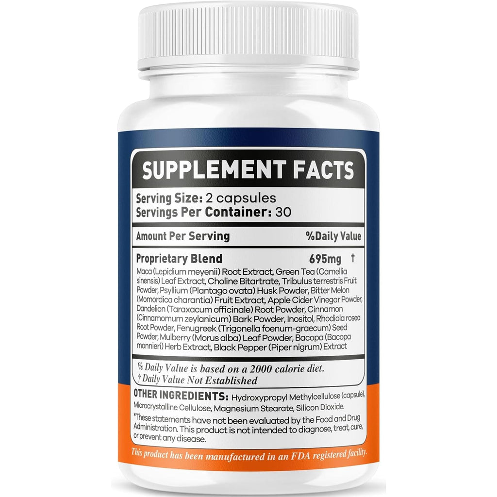 Neuro Salt Capsules - Official Neurosalt Pills Advanced Premium Formula Support Maximum Strength, All Natural Ingredients Vitamins for Overall Health & Wellness, 60 Capsules for 1 Month
