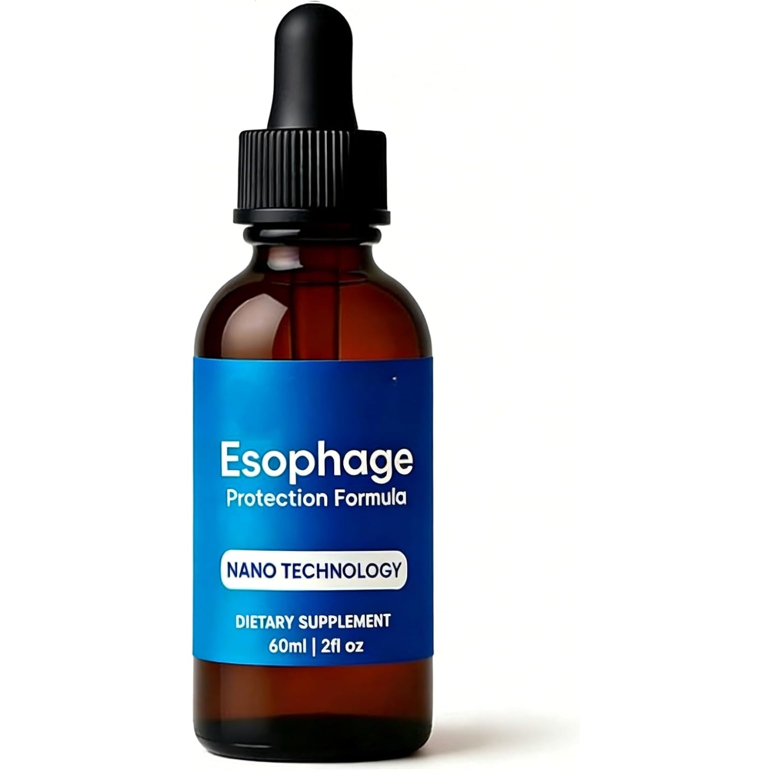 Nano Powered Esophageal Drops - Eases Digestive Discomfort & Promotes a Healthy Throat and Stomach Environment - 2 Fl Oz