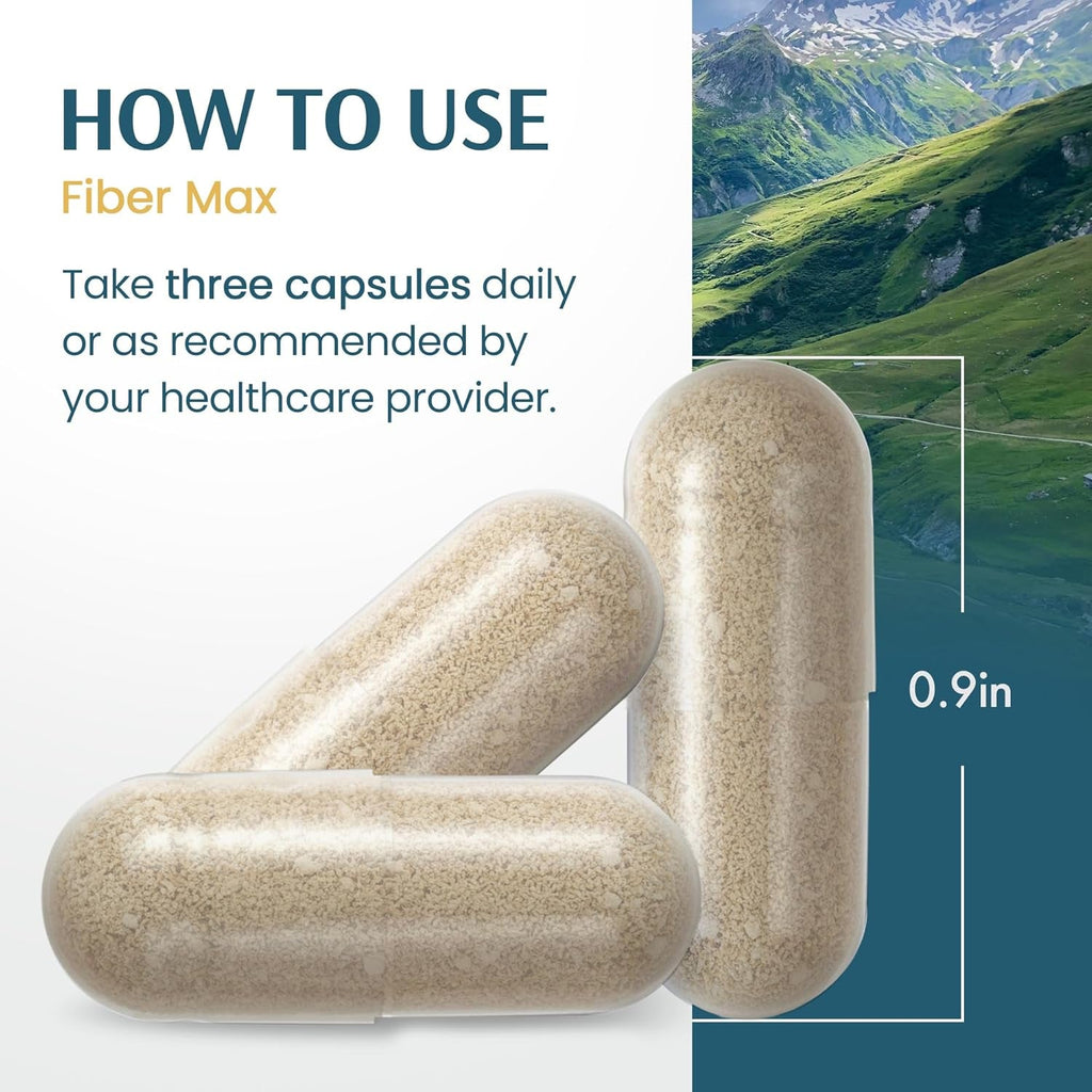Vykee Nutrition Advanced Fiber Complex – Psyllium Husk, Aloe Vera, Chia & Flax Seed | Vegan, Non-Gmo | Supports Digestive Health, Regularity & Gut Wellness | 180 Capsules