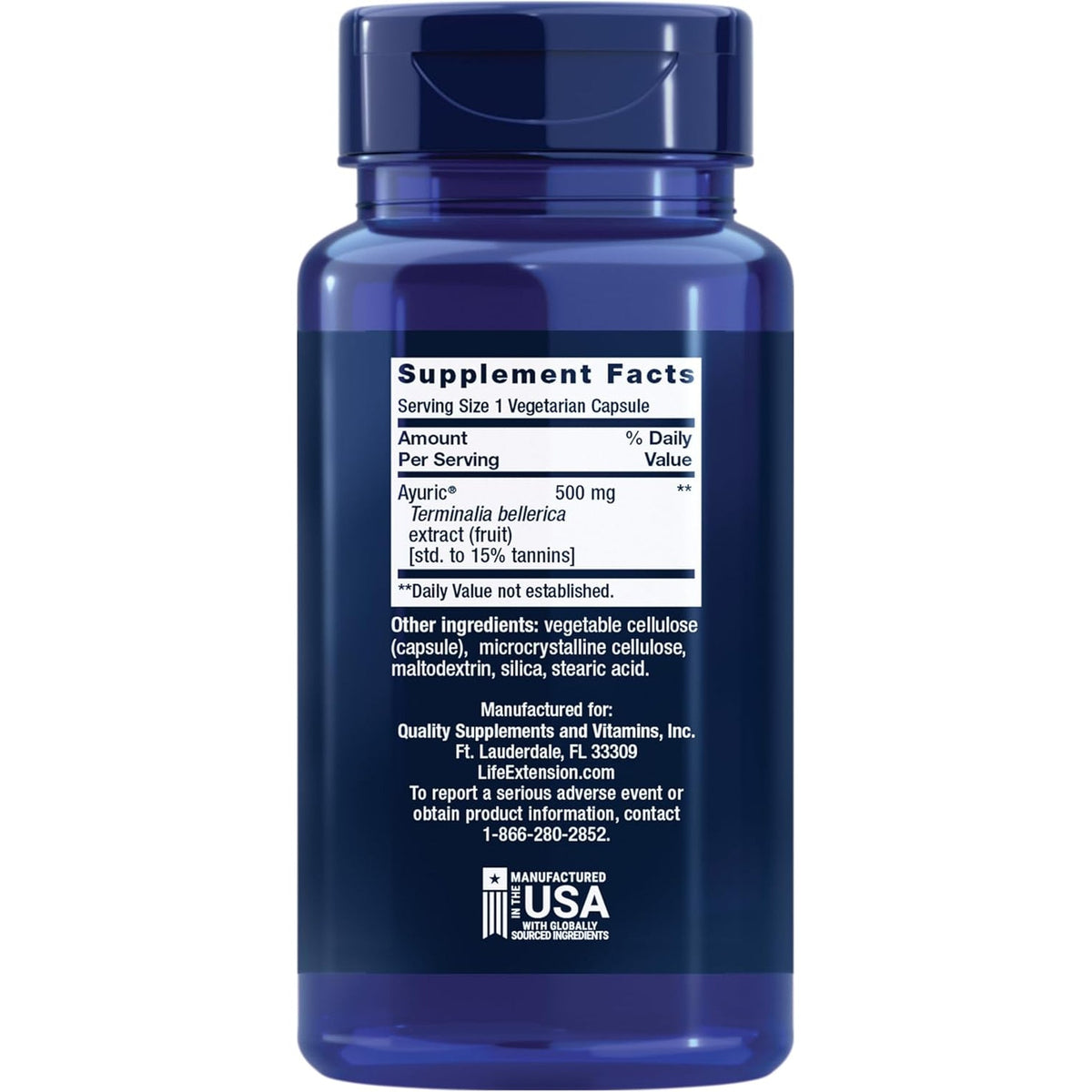 Life Extension Uric Acid Control, Promotes Healthy Uric Acid Balance, Joint Health, Discomfort Relief, Gluten Free, Non-Gmo, Vegetarian, 60 Capsules