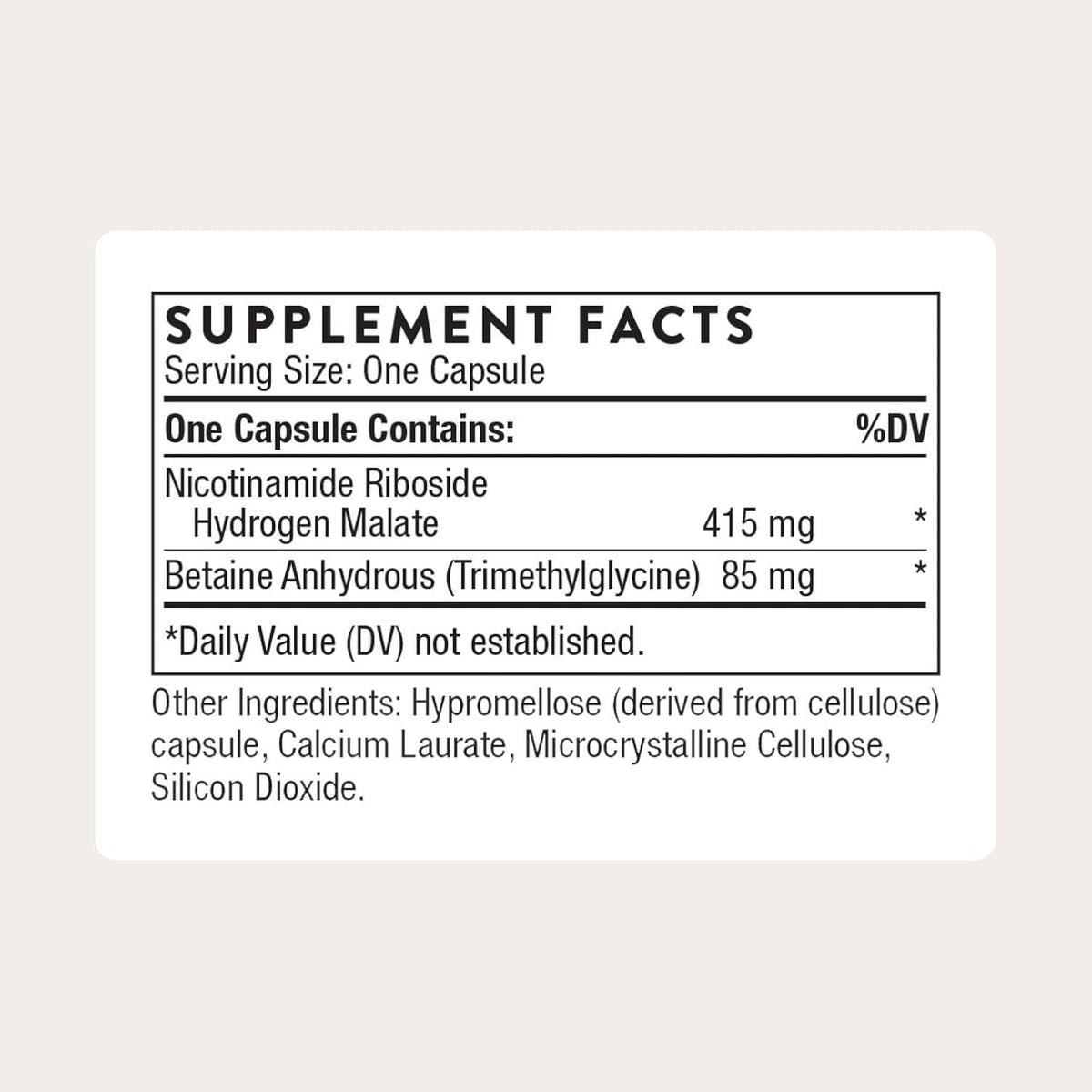 THORNE - Niacel 400 - NAD Supplement - Nicotinamide Riboside - Supports Healthy Aging, Cellular Energy Production & Sleep-Wake Cycle* - NSF Certified for Sport & Vegan - Gluten-Free - 60 Capsules
