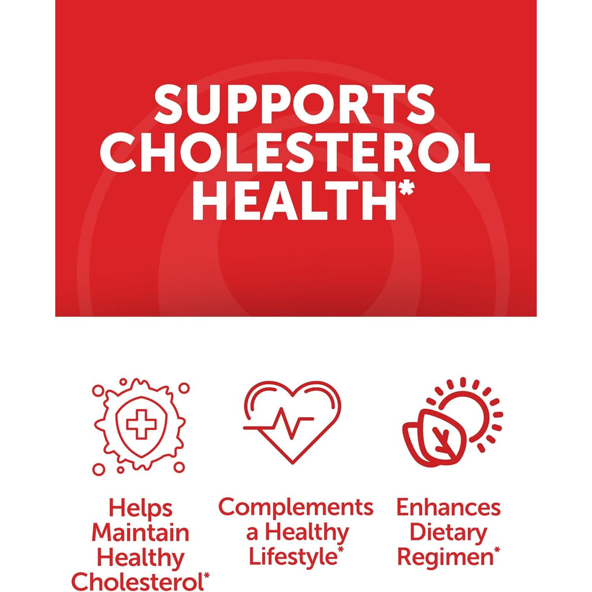 Lunakai USA Made Super Chol Gummies – 1200Mg Plant Sterols & Stanols for Natural Cholesterol Support – Daily Phytosterol Supplement for Adults, 60Ct