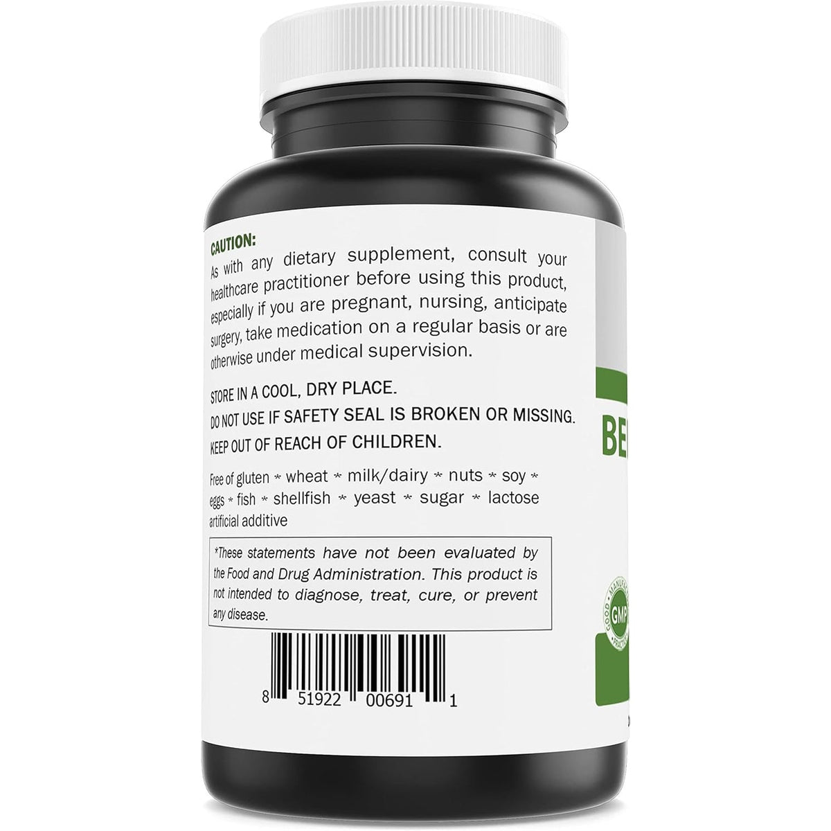 Brieofood Bee Propolis 1000Mg per Serving - 120 Capsules