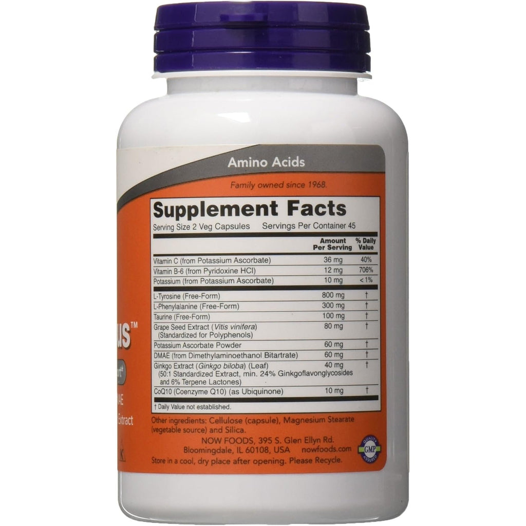 Now Foods True Focus, 90 Veg Capsules (2 Pack)