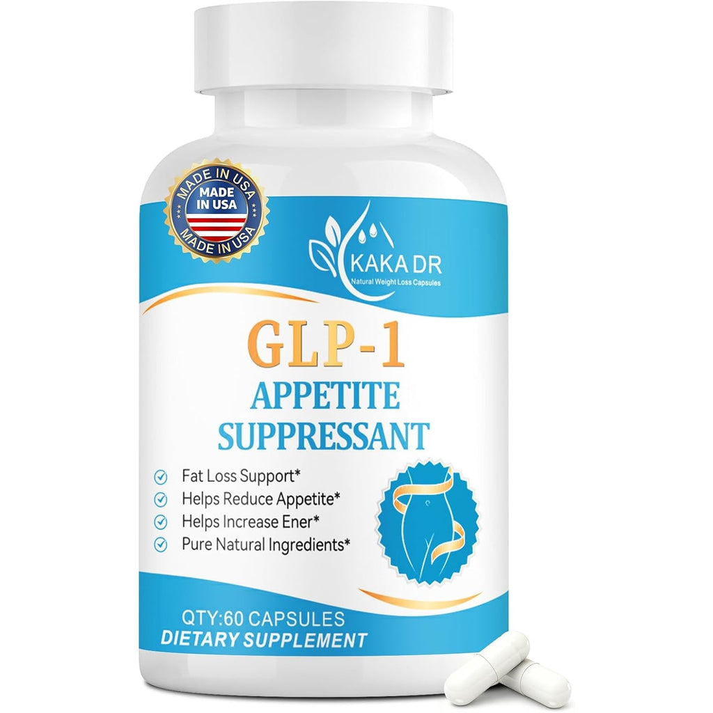 GLP-1 Supplement Appetite Suppressant Weight Loss Pills for Women, New Belly Fat Burner for Women | Metabolism Booster, Carb Blocker, Burn Fat 24/7 | 3Rd Party Tested - 60 Pills