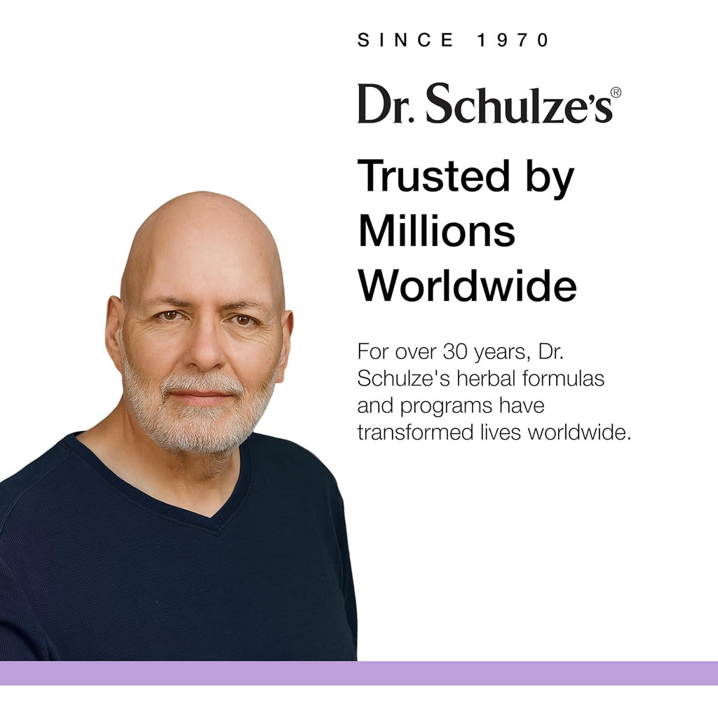 Dr. Schulze'S Herbal Shot | Organic Extract | Gluten-Free & Non-Gmo for Immune System Support | Total 9 Fl. Oz. | 6 Servings
