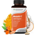 Lifeseasons Mobili-T - Joint Support Supplement - Reduces Aches & Discomforts - Increase Range of Motion - Rebuild Tissue & Cartilage - MSM Chondroitin Collagen Glucosamine & Turmeric - 120 Capsules