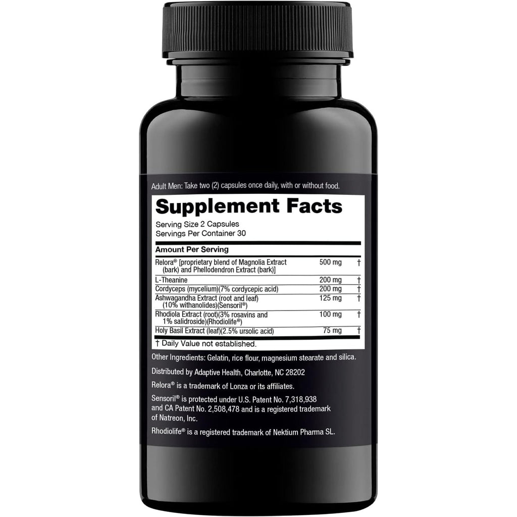 Nugenix Cortisol Control - Cortisol Reducer and Adrenal Support Manager Supplement for Men, 60 Capsules
