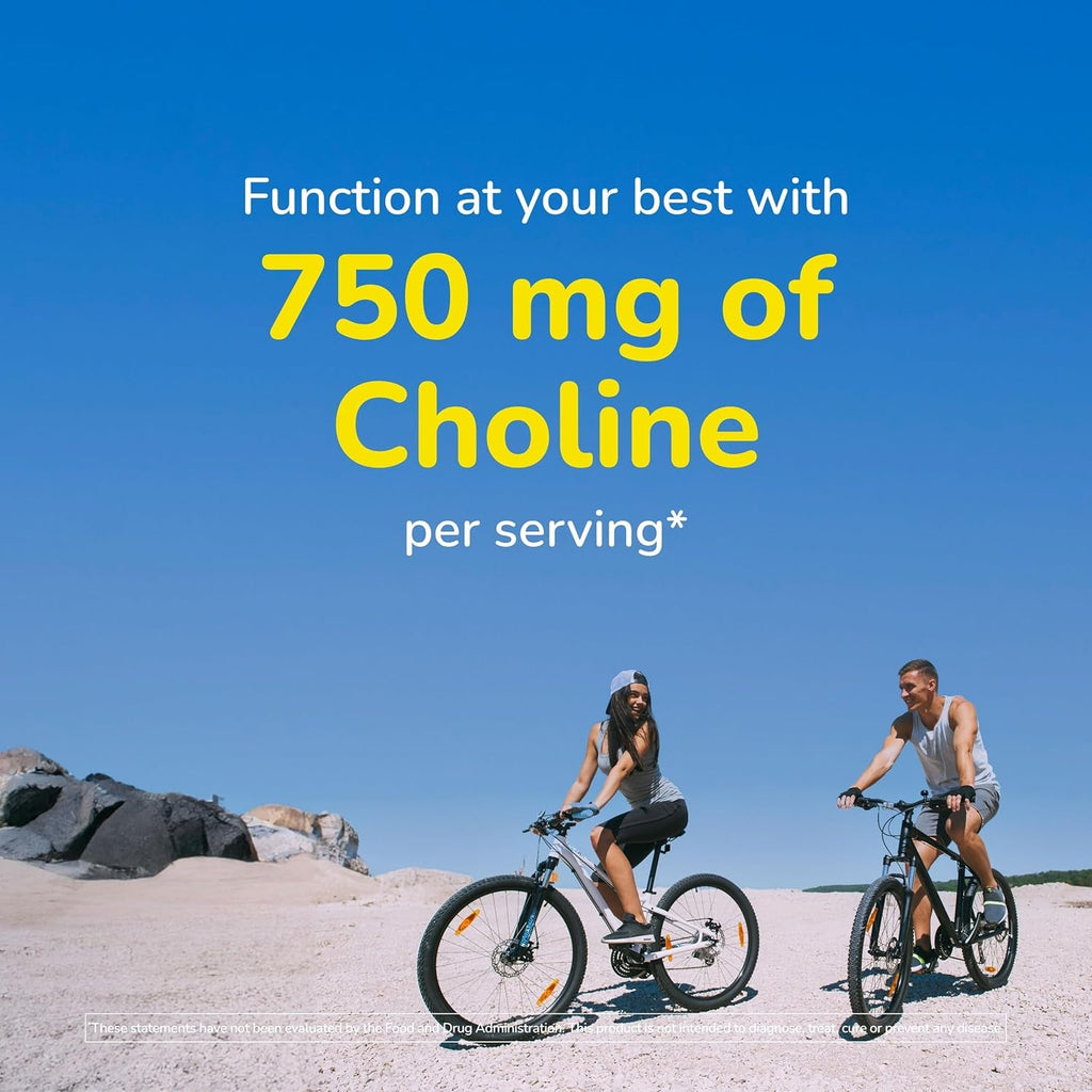 Twinlab Choline Cocktail - Brain Health Support - Energy Supplement for Men & Women - 13.33 Oz
