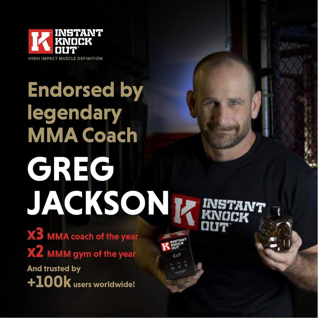 Instant Knockout - Fat Burner Weight Loss Shredding Formula - All Natural Ingredients