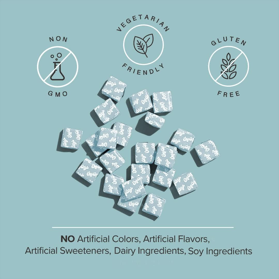 Chewsy so Long Stress, Calm Fruity Chews, Stay Calm & Focused. W/L-Theanine, Amino Acid, GABA, Glycine, Tyrosine, Taurine & Magnesium. Non-Gmo and Gluten-Free. Tropical Fruity Chews, 30-Day Supply