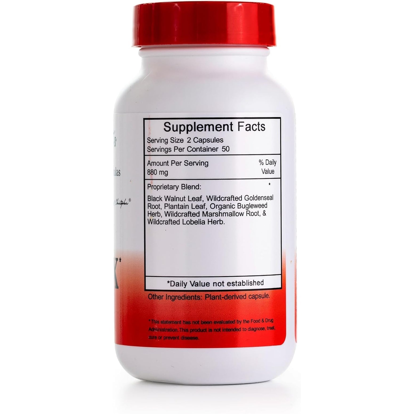 Christopher'S Original Formulas X-INFX Formula, Natural Immune Support, 100 Caps
