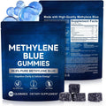 Methylene Blue Gummies 5Mg per Serving, Supports Cognitive Function, Cellular Energy, Mental Focus, Antioxidant Activity, 99.9% Pure | 30 Gummies