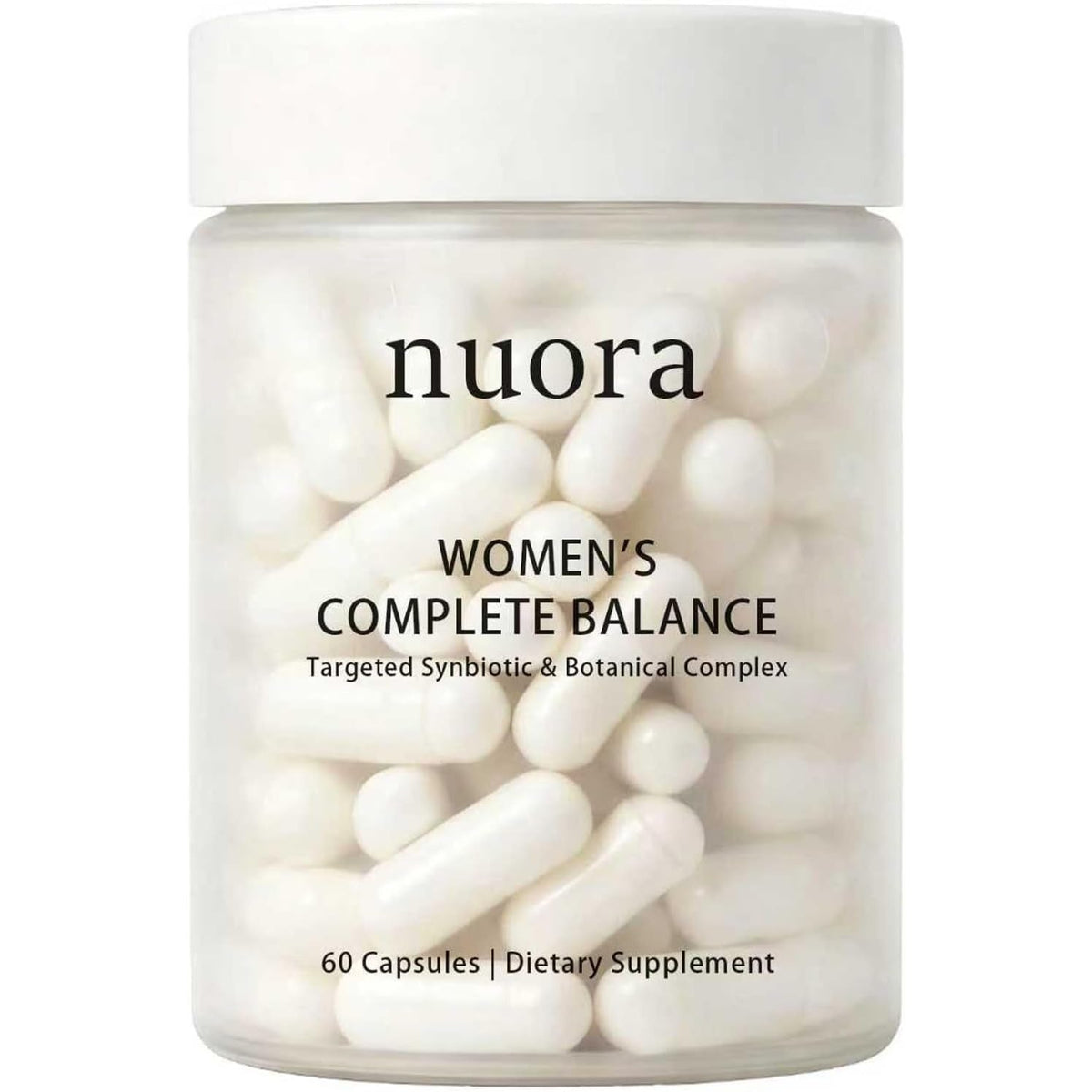 Nuora Gut Ritual Capsules for Women'S Gut Health, Gut Biofilm Probiotic Ritual with Berberine, Promotes Metabolism and Gut Balance, Vegan, Non-Gmo, 60 Capsules