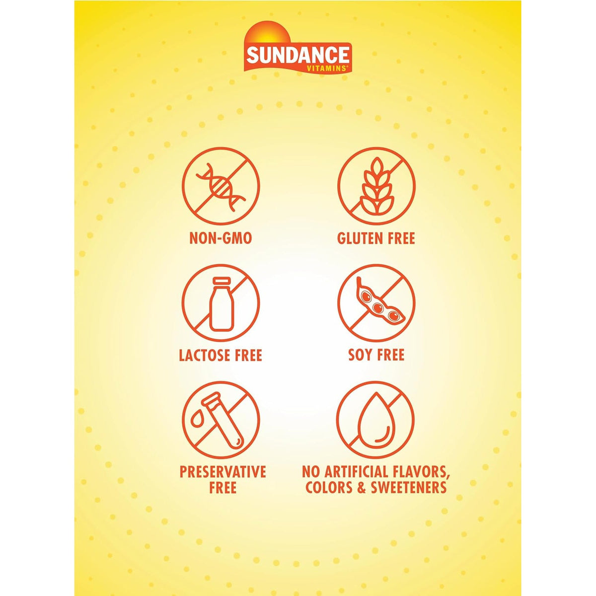 Sundance Glucosamine Chondroitin with MSM and Turmeric | 120 Caplets | Triple Strength Formula | Non-Gmo & Gluten Free Supplement