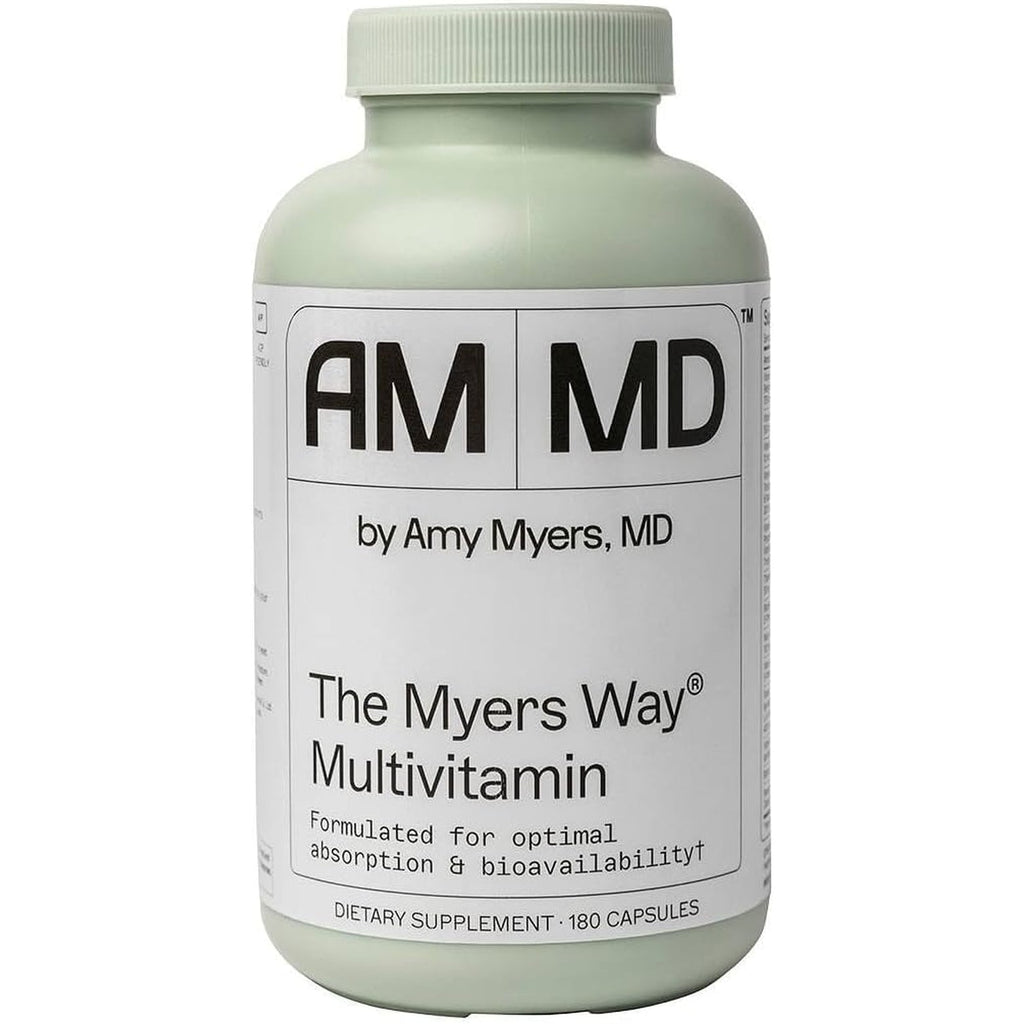 Amy Myers MD the Myers Way Multivitamin - Supports Healthy Immune, Thyroid & Adrenal Function - Gluten-Free, Non-Dairy & Iron Free Healthcare Supplement