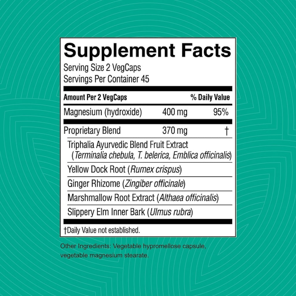 Nature'S Sunshine Gentle Move: Experience Daily Digestive Support and Natural Constipation Relief with Natural Fiber for Soft Stools & Regularity, 90 Capsules