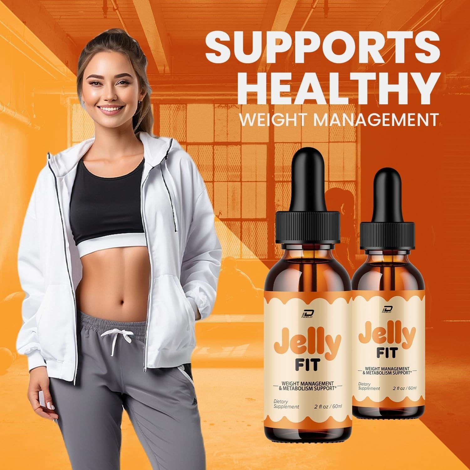 Jelly Fit Liquid Supplement Drops Natural Blend, Jellyfit Advanced Formula, Reviews - 1 Month Supply