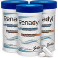 Renadyl Kidney Probiotic Supplement | Urea, Creatinine, & Uric Acid Support | 45 Billion Cfus | Clinically Tested, Non-Gmo, & Made in USA, 180 Capsules (3 Bottles, 3 Month Supply)