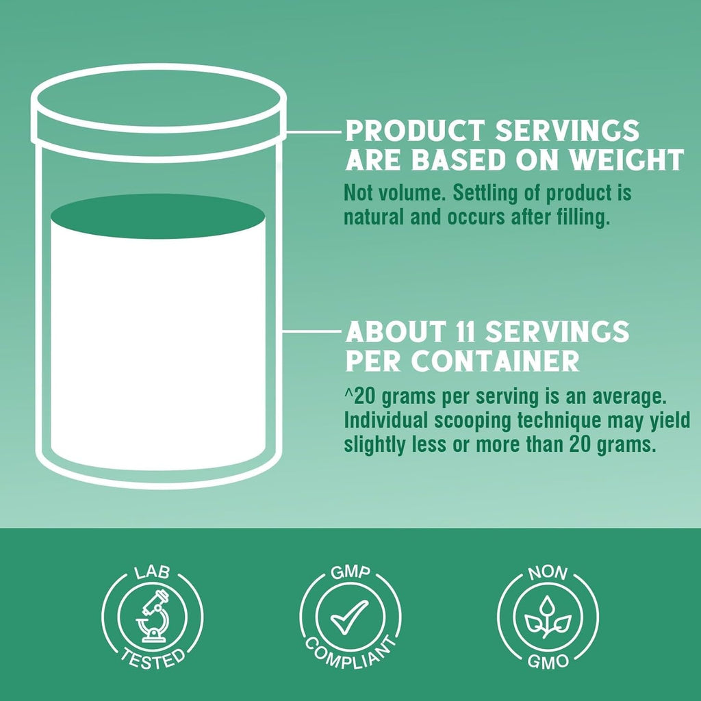 Vitalibre Bovine Collagen Peptides Powder for Women and Men, Grass-Fed Hydrolyzed Collagen Protein Type I & III, Skin, Hair, Nails, Bones, Digestion, Unflavored, Non-Gmo, Keto & GF, 11 Servings, 8Oz
