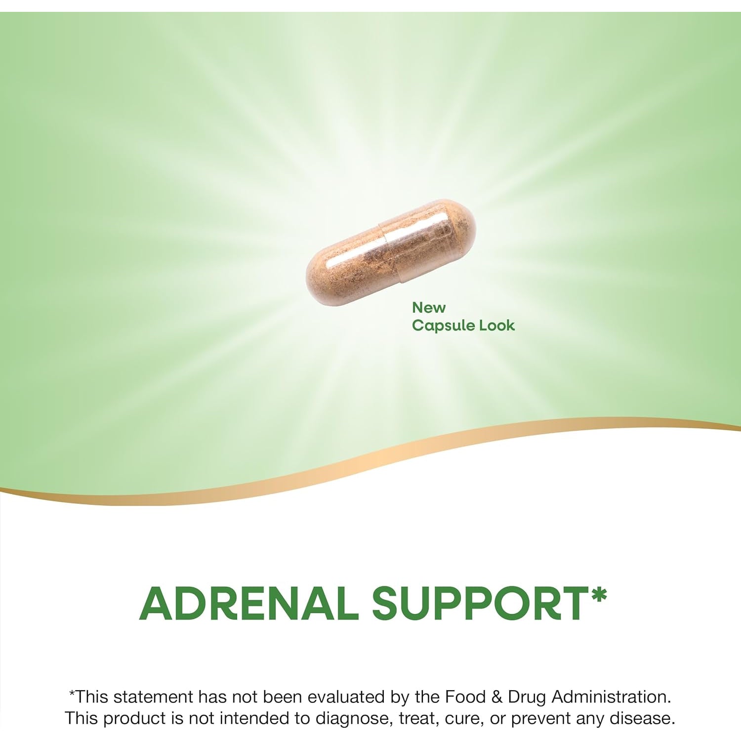 Nature'S Way Adrenergize, Adrenal Support*, No Gluten, 50 Capsules (Packaging May Vary)