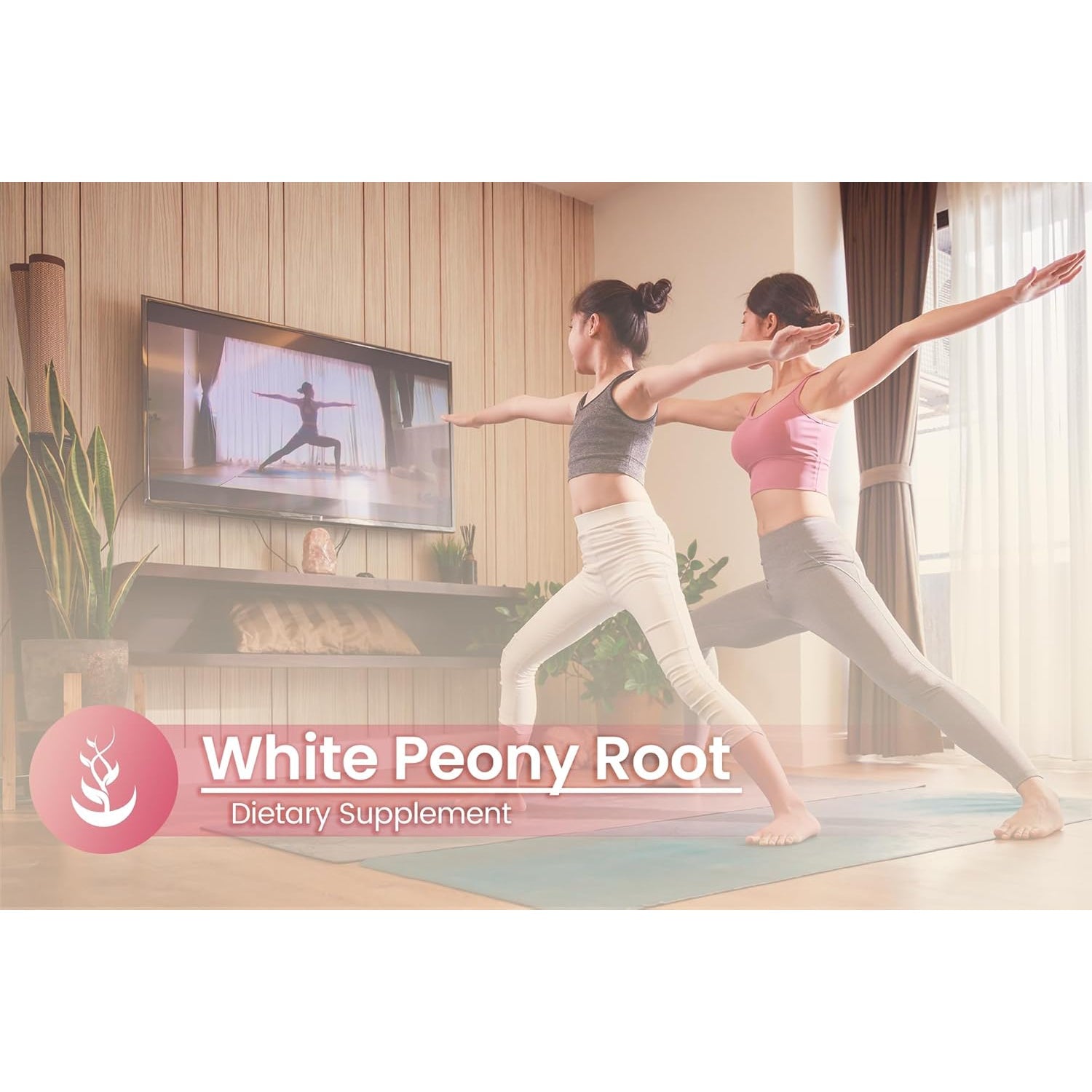 PURE ORIGINAL INGREDIENTS White Peony, (100 Capsules) Always Pure, No Additives or Fillers, Lab Verified