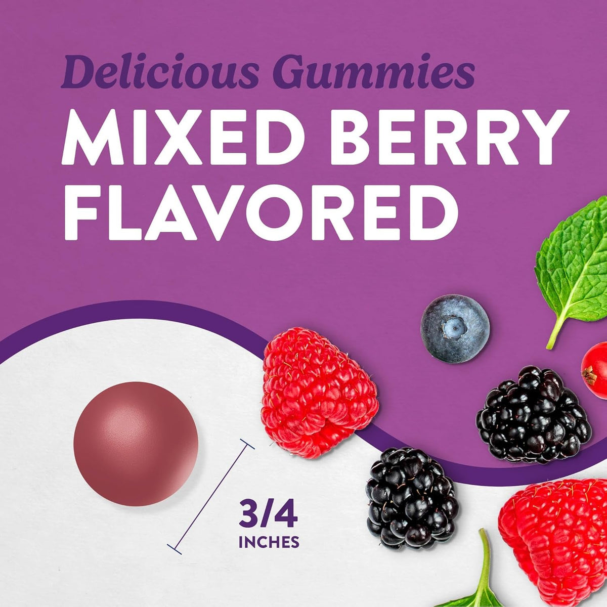 Nature'S Truth Melatonin Gummies | 1Mg | 60 Count | Mixed Berry Flavor | Vegan, Non-Gmo & Gluten Free Supplement