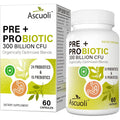 Probiotics for Women & Men - 300 Billion CFU, 24 Strains Probiotics + 15 Organic Herbs Blend, Daily Probiotic for Digestive Health, Immune, Gut, Bloating - 60 Capsule