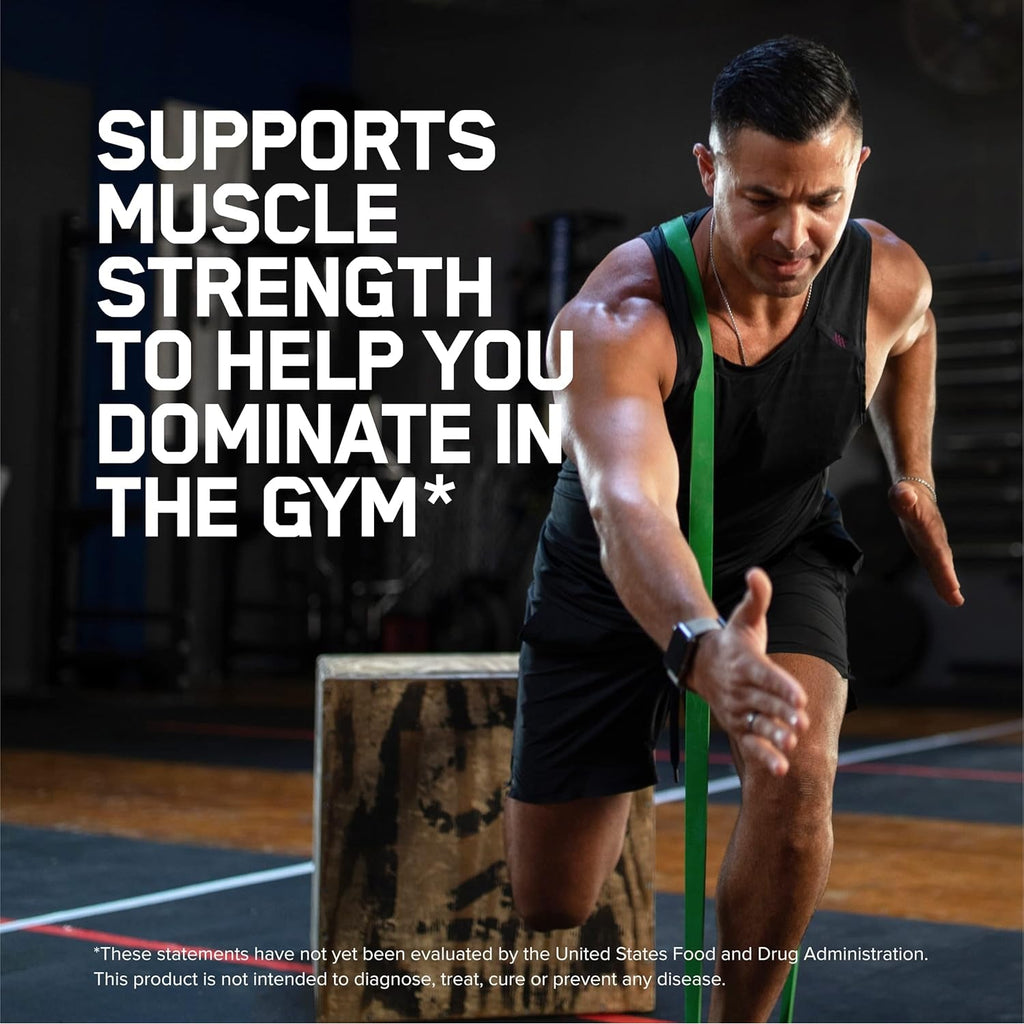 Optimum Nutrition HMB 1000 Caps, 1G of Calcium Beta-Hydroxy Beta-Methylbutyrate per Capsule, 90 Capsules, 30 Servings
