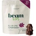 Beam Kids Multivitamin Powder – Kids Vitamins with Greens, Probiotic & Prebiotic, Immune Support for Children & Toddlers, No Artificial Sweeteners, for Picky Eaters, 20 Servings, Chocolate Flavor