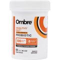 Ombre Healthy Gut Probiotics for Digestive Health 100 Billion CFU - Prebiotics and Probiotics for Women & Men with Lactobacillus Acidophilus & Digestive Enzymes, Gut Health Support, Vegan, 30 Servings