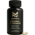 Apigenin 100Mg with L-Theanine 200Mg Supplement Capsules for Sleep Support, Relaxation, Clarity & Calm | Melatonin Free | 60 Vegan Capsules