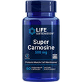 Life Extension Super Carnosine, L-Carnosine, Luteolin, Vitamin B1, Muscle Support, Exercise Recovery, Heart Health, Gluten-Free, Non-Gmo, Vegetarian, 60 Capsules