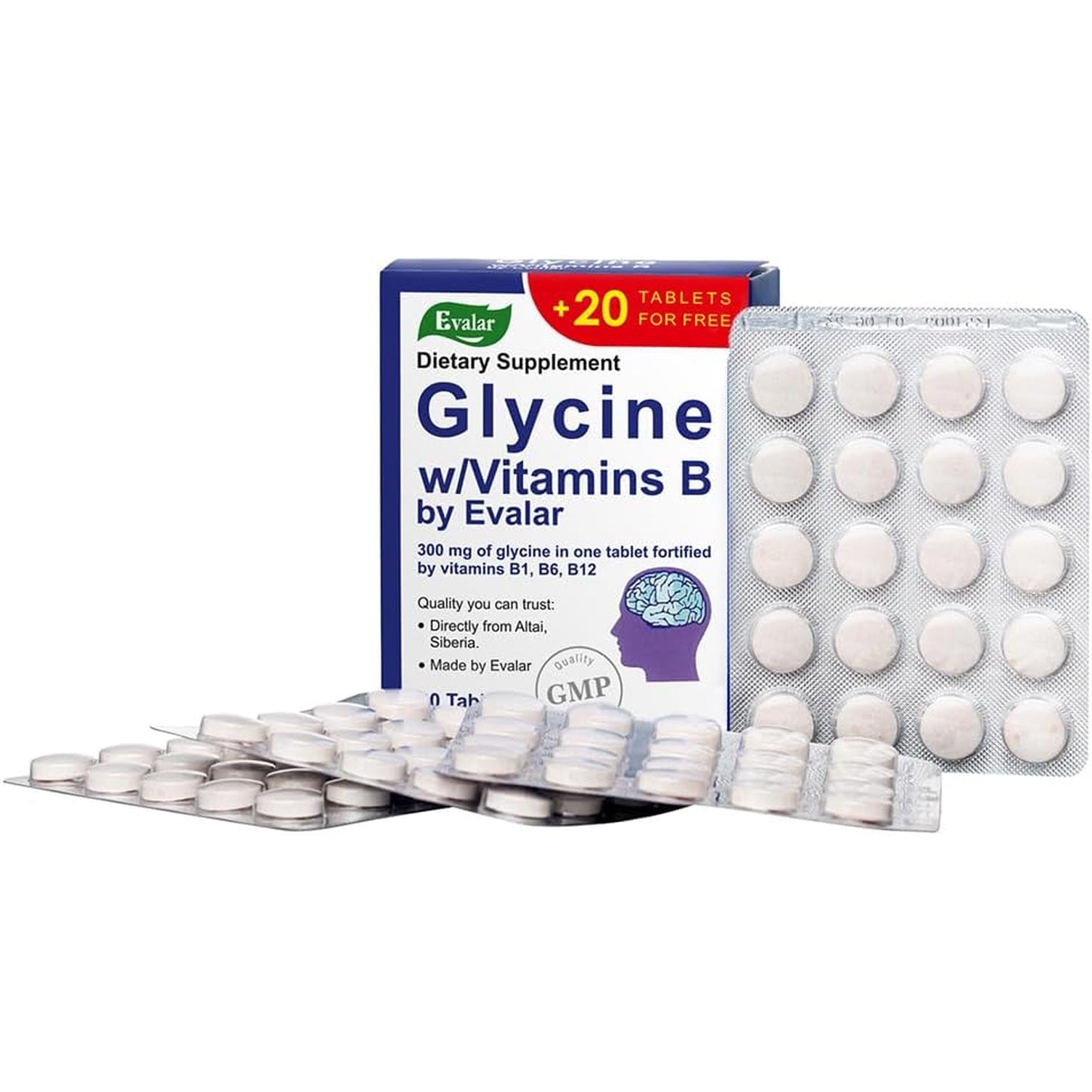 Glycine Forte Evalar 60 Tabs