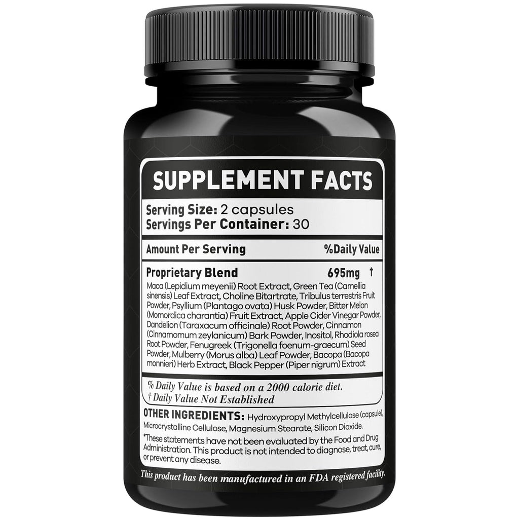 Brain Honey Capsules - Official Brainhoney Advanced Support Formula All Natural Ingredients Daily Premium Pills Vitamins for Brain Health and General Wellness, 60 Capsules for 1 Month
