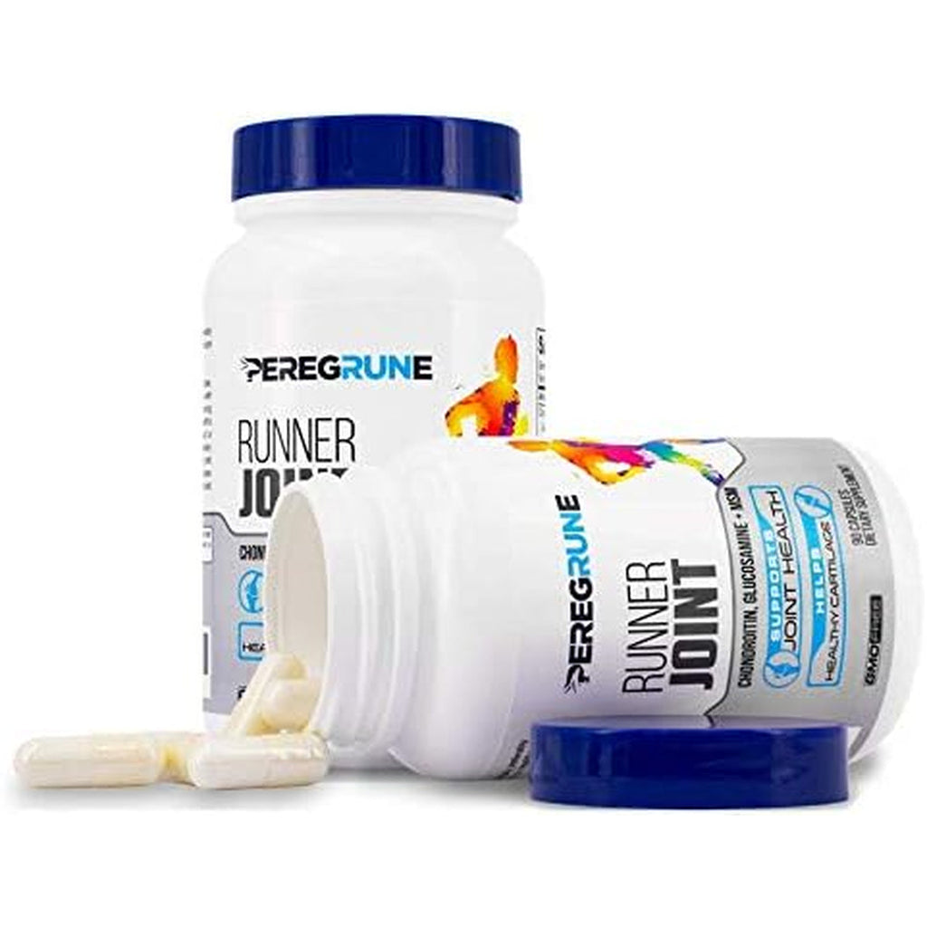 Runner Joint Support Supplement | Supports Healthy Joints, Cartilage & Mobility | Glucosamine Chondroitin MSM | GMP Certified Joint Support for Athletes – 90 Capsules
