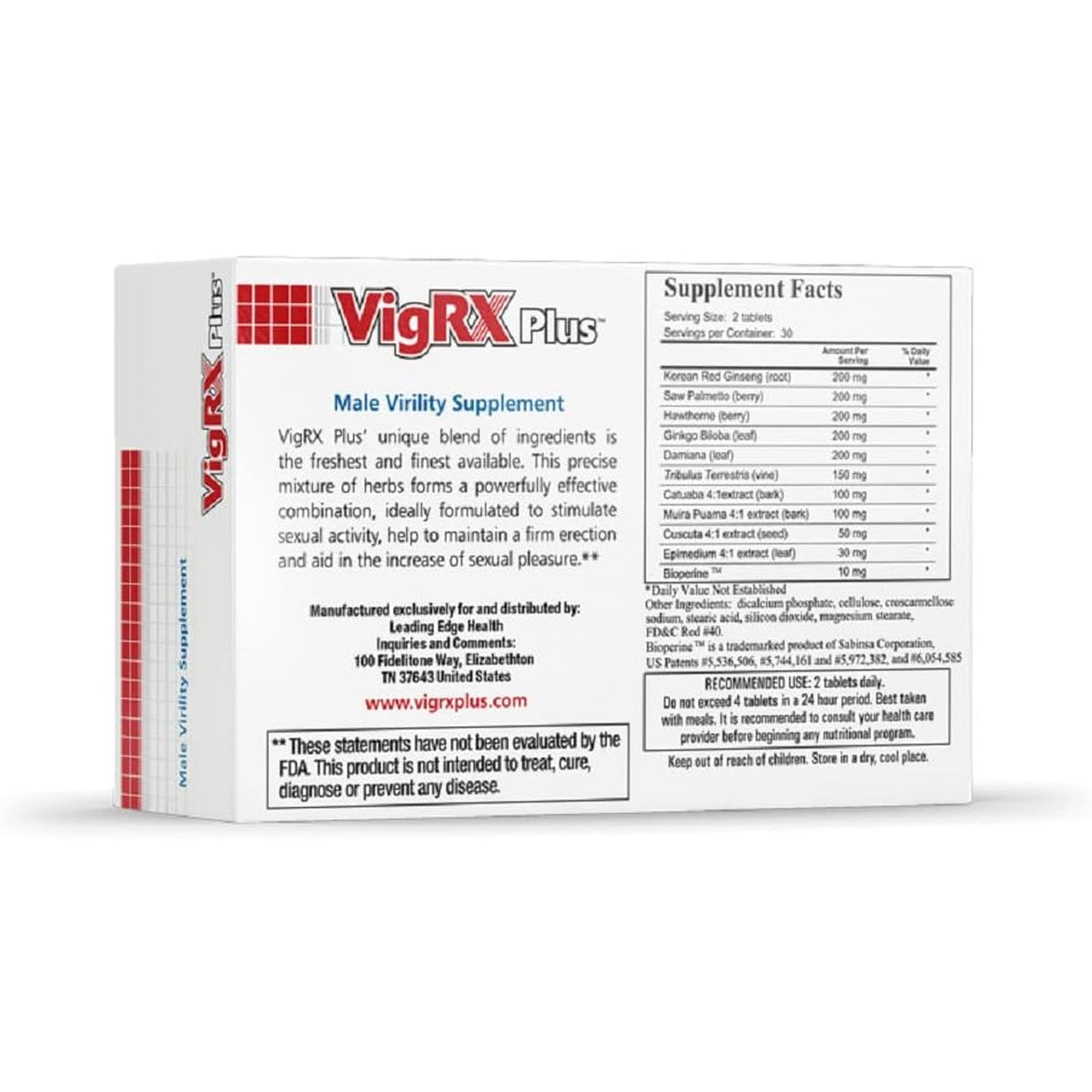Vigrx plus Daily Supplement Tablets (1)