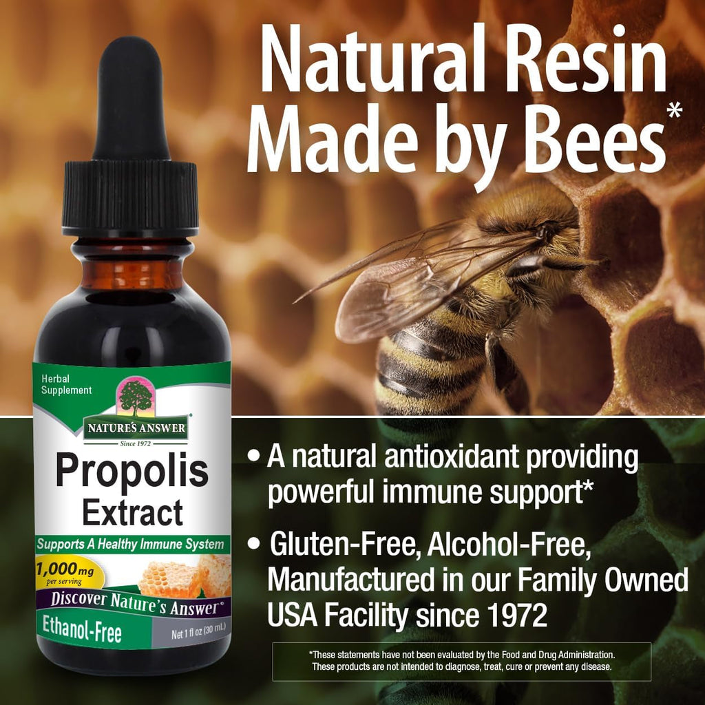 Nature'S Answer Alcohol-Free Propolis Resin, 1-Fluid Ounce