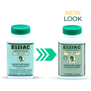 ESSIAC Tea All-Natural Herbal Extract Capsules – 60 Capsules | Powerful Antioxidant Blend to Help Promote Overall Health & Well-Being | Original Formula since 1922