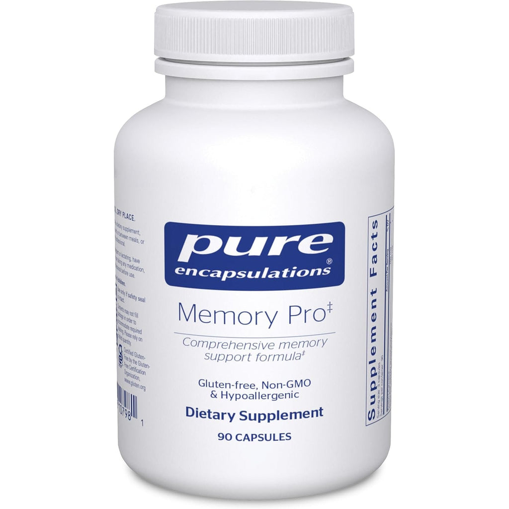 Pure Encapsulations Memory Pro | Comprehensive Memory Support Formula | 90 Capsules