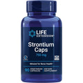 Life Extension Strontium Caps, Trace Mineral for Advanced Bone Health Support, Gluten Free, Non-Gmo, Vegetarian, 90 Capsules