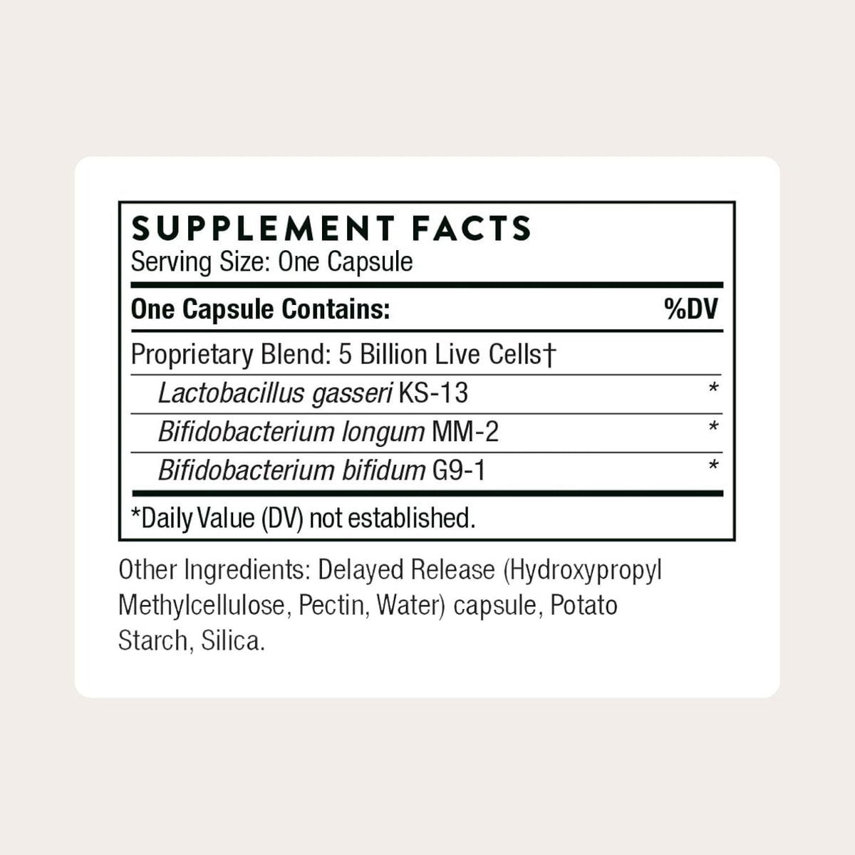 THORNE - Floramend Prime Probiotic - Shelf Stable Probiotic Blend - Gut Health Supplement to Aid Weight Management & Support Digestive Health* - 30 Servings