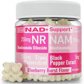 SHIZAM Nicotinamide Riboside NR NAM Resveratrol Gummies, 1000Mg NAD+ NAD + plus Nrf2 Activator Booster W Pure Niacinamide Vitamins B3 Capsules Pills Powder Supplements Alt NDA Regenerator 500Mg