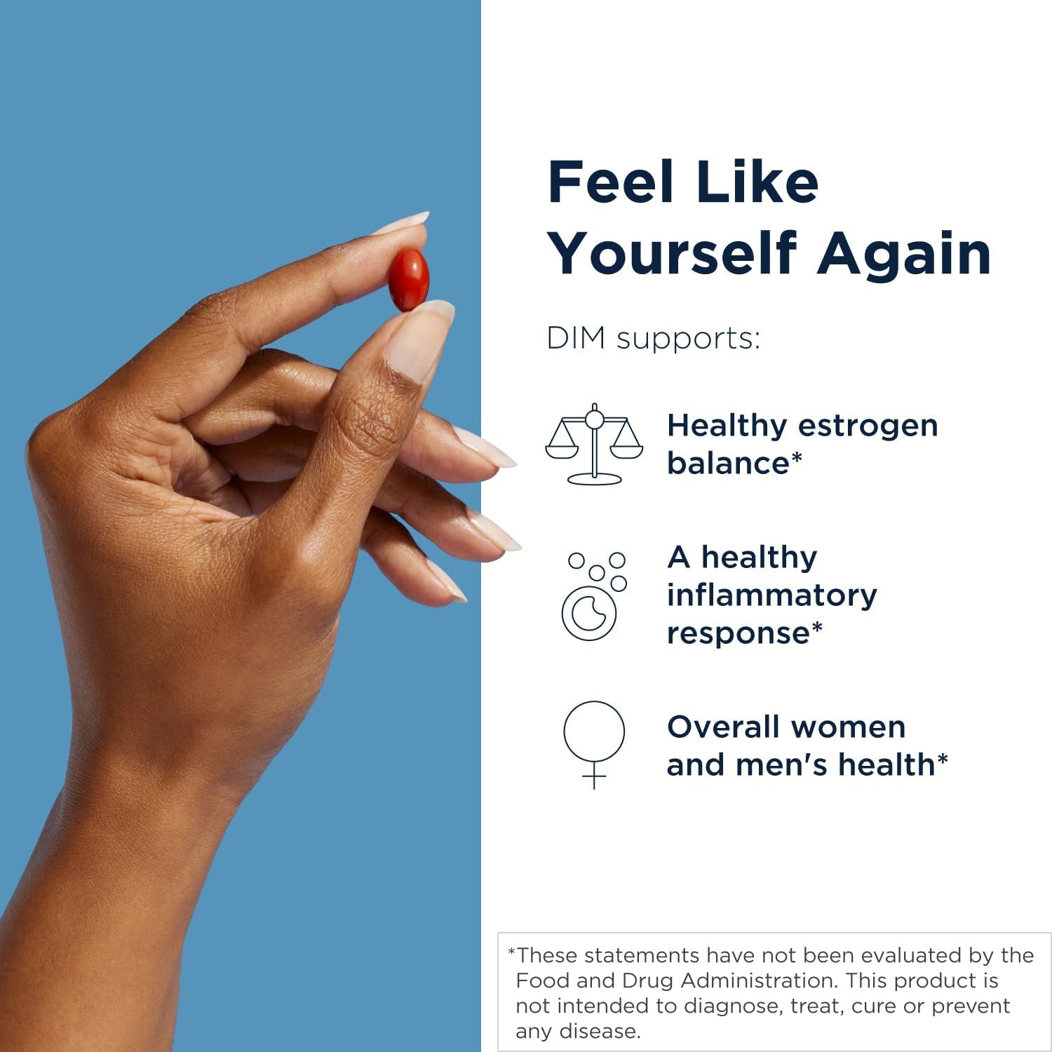 Designs for Health Dim-Evail - 100Mg DIM Supplement Enhanced Absorption Diindolylmethane - Supports Healthy Estrogen Metabolism & Women'S Health - Non-Gmo & Soy-Free (120 Softgels)
