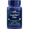 Life Extension Cognitex® Elite, Sage, Blueberry, Ashwagandha, Phosphatidylserine, Vinpocetine, Attention, Focus, Mood & Memory, Gluten-Free, Non-Gmo, Vegetarian, 60 Tablets