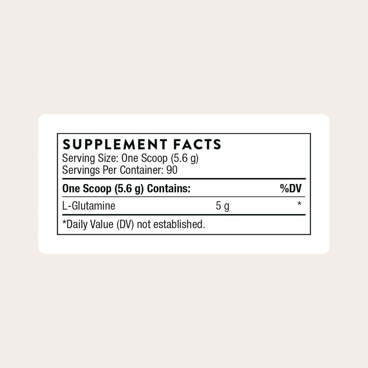 THORNE - L-Glutamine Powder - Amino Acid Supplement for Immune System & GI Health - Promotes Post-Exercise Muscle Cell Repair* - NSF Certified for Sport - Gluten, Dairy & Soy-Free - 90 Servings
