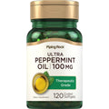 Piping Rock Peppermint Oil Softgel Capsules | 100Mg | 120 Pills | Therapeutic Grade Extract | Non-Gmo, Gluten Free Supplement
