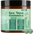 Sea Moss Gummies,16-In-1,Bladder Wrack Turmeric Vitamin C & D3 with Manuka Burdock,30 Gummies